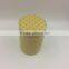 High grade small ceramic colored mason jars wholesale with gold painting