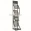high quality a5 magazine display wire metal stand