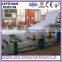Overfeed paper rewinder machine in paper making production line