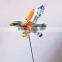 6 inch Plastic Eagle Garden Ornament, Garden Stakes