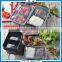 Disposable 2 COMPARTMENTS Rectangular disposable meal prep plastic food tray