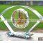 2016 Custom Wholesale Souvenir Gifts K9 Crystal Clock