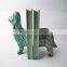 Ceramic Dog Bookends