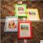 Hot sale 5x7 yellow funny pvc plastic photo frame for home decorative