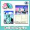 Customized plastic 3D lenticular postcard for Christmas promotional gift