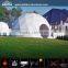 Exquisite white pvc aluminum geodesic dome tent