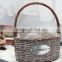 2016 New Gifts Arts handmade custom Storage Baskets Wicker basket old Vintage craft