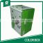CUSTOM MADE ACCEPT CORRUAGTED COLOFUL BOXES FOR RIDE DRIVING PACKAGING