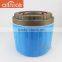1.5/3/6.5L food grade creative colorful PP inner stainless steel food storage/food container for vegetable&fruit