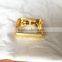 First Coming Luxury Gold Housing for Apple Watch,for Apple Watch Gold Housing with Diamonds by Handmade