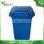 50L Outdoor Plastic PP 13 Gallon Trash Can With Wheels