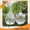 Clear Hanging Glass Candle Holder Round, Glass Plant Terrarium
