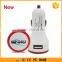 2016 New Products Dual Usb Car Charger for Smart Phone