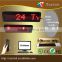 Indoor P7.62-7x40Red (34.8*9.7*3.4cm cabinet size) alphanumeric running text led display USA