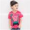 OEM/ ODM Children's T-Shirts cute dinosaur 100% cotton high quality fabric and paint care every inch of your sweetheart skin