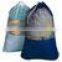 Wholesale Polyester Fabric Mesh Bag Drawstring Laundry Bag
