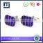 China factory High quality low price purple cufflinks