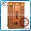 Far infrared sauna cabin with waterproof mp3 player for sauna room