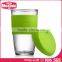 Hot Selling Mochic 16OZ/454ML Handy BPA free Plastic Tritan Coffee Cup with Silicone Cap & Sleeve