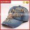 A-1354 Baseball Cowboys Bling Hat Lady Distressed Baseball Cap Bling Baseball Women Hat