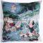 Princess White Snow and Seven Mannikins design jacquard wholesale cushion cover
