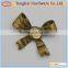 2016 New style decorative high quality custom bowknot metal for handbags