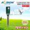 Outdoor Ultrasonic PIR sensor animal repeller with aluminum spike
