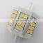 R7S led corn light 120v 5w corn bulb light 24pcs 5050 leds 85-265AC corn led lamp high intensity high quality 3 years warranty