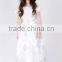 hot sales white queen costumes fancy dress white party long dresses for girls