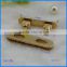 OEm zinc alloy two head turn lock for purse high quanlity metel accessories for handbag wholesale