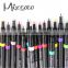 Acrylic UV Gel Design 3D Paint Nail Art Pen 16 Colors Nail Polish False tips Drawing Pen