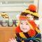 MS81058C Latest style winter kids cute pattern knitted hats