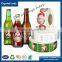 Bottle sticker, Custom waterproof juice honey soft driink glass transparent beer bottle labels, Beer label printing size                        
                                                Quality Choice