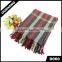 D060 Acrylic Wool Scarves Poncho Striped Cape