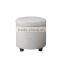 Customized design kids round storage ottoman YO7001