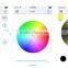 Cell phone controller wireless ufo rgbw wifi controller 5050 rgb strip