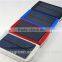 Aluminum alloy 10000mah power bank solar mobile charger for all phones mobile with Retail package