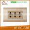 1 gang 2pin american standard socket