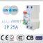 Price Reasonable 25a elcb breaker 2pole Timelec rccb with CE