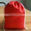 customized logo on satin pouch for hair extension