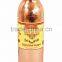 Joint Free Leak Proof Travel Copper Water Bottle 550 ML - Storage Water Good Health Benefit Yoga, Ayurveda