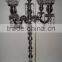 Antique metal candelabra