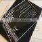 High transparent acrylic chinese wedding invitation card, graduation invitation card
