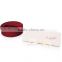 Luxury gift paper packaging box with ribbon handle