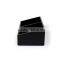 2 slot black acrylic hotel supplies storage box