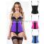 Latex waist cincher sport Vest Girdle Shapewear for laides