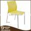 Modern Stainless Steel Legs Dining Plastic Chair