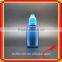 Essential oil dropper bottles with pet bottles for cosmetics with colored plastic dropper bottle