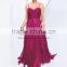 Fashion 2014 evening dress with open back long corset bustier evening dress for young girls