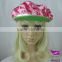 Custom design lovely strawberry cap elastic cap